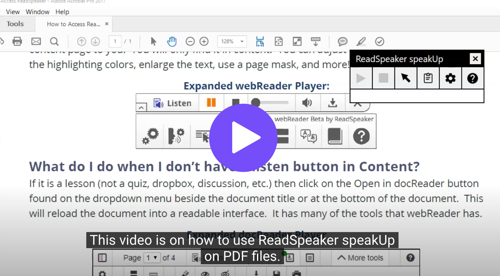 ReadSpeaker webReader - ReadSpeaker